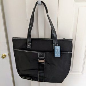 👜Nine West Black Tote-L Recall Tote Bag👜